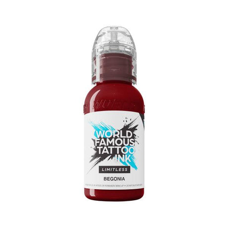 World Famous Limitless Tattoo Ink Begonia 30ml - BVShop