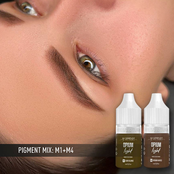 AS COMPANY M4-Braunhaariges Mineral (OPIUM LIGHT) 6/15ml